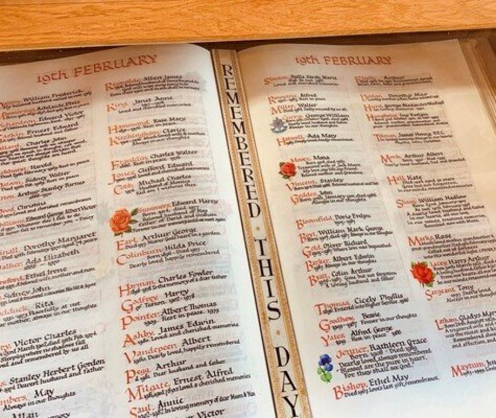 Book of Remembrance image